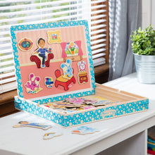 Load image into Gallery viewer, Blues Clues Wooden Magnetic Picture Set