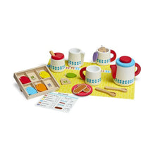 Load image into Gallery viewer, Steep &amp; Serve Wooden Tea Set (Boxed)