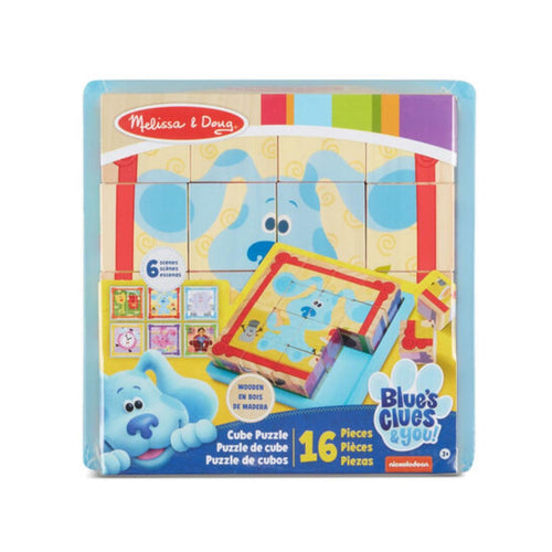 Blues Clues Wooden Cube Puzzle