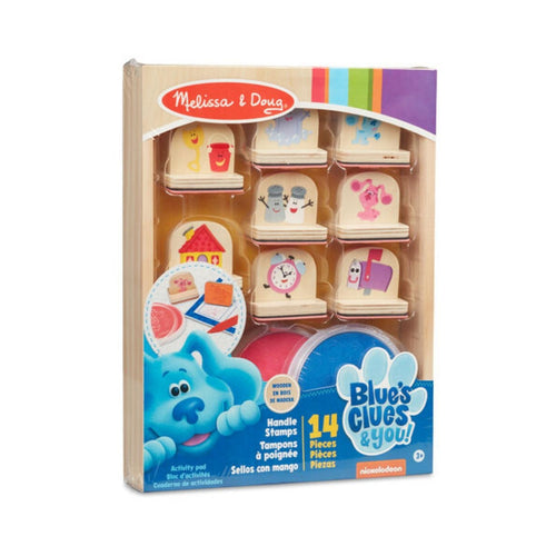 Blues Clues Wooden Handle Stamps