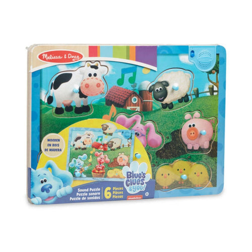 Blues Clues Musical Farm Sound Puzzle