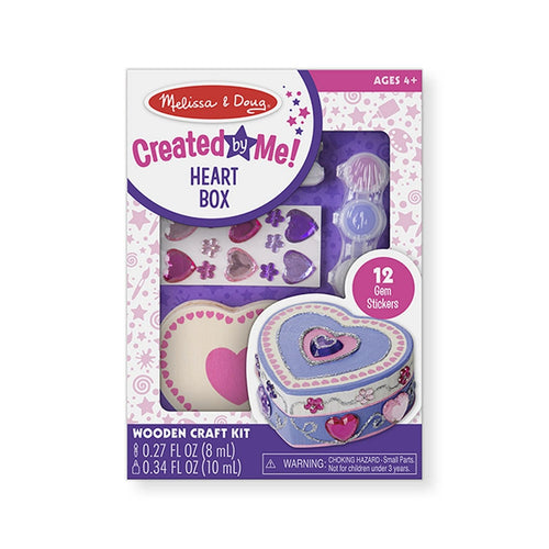 Decorate Your Own Wooden Heart Box