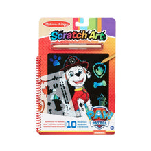 Load image into Gallery viewer, Paw Patrol Scratch Art Pad Marshall