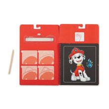 Load image into Gallery viewer, Paw Patrol Scratch Art Pad Marshall