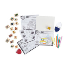 Load image into Gallery viewer, Paw Patrol Wooden Stamp Activity Set 25pc
