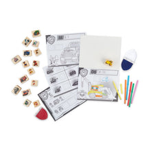 Load image into Gallery viewer, Paw Patrol Wooden Stamp Activity Set 25pc