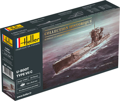 U-Boot Type VII C 1935 (scale 1 : 400) (Heller)