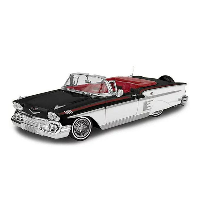Chevrolet Impala Get Low White/Black 1958 (scale 1 : 24)