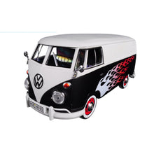 Load image into Gallery viewer, Volkswagen Type 2 (T1) Delivery Van Black/White (scale1:24)