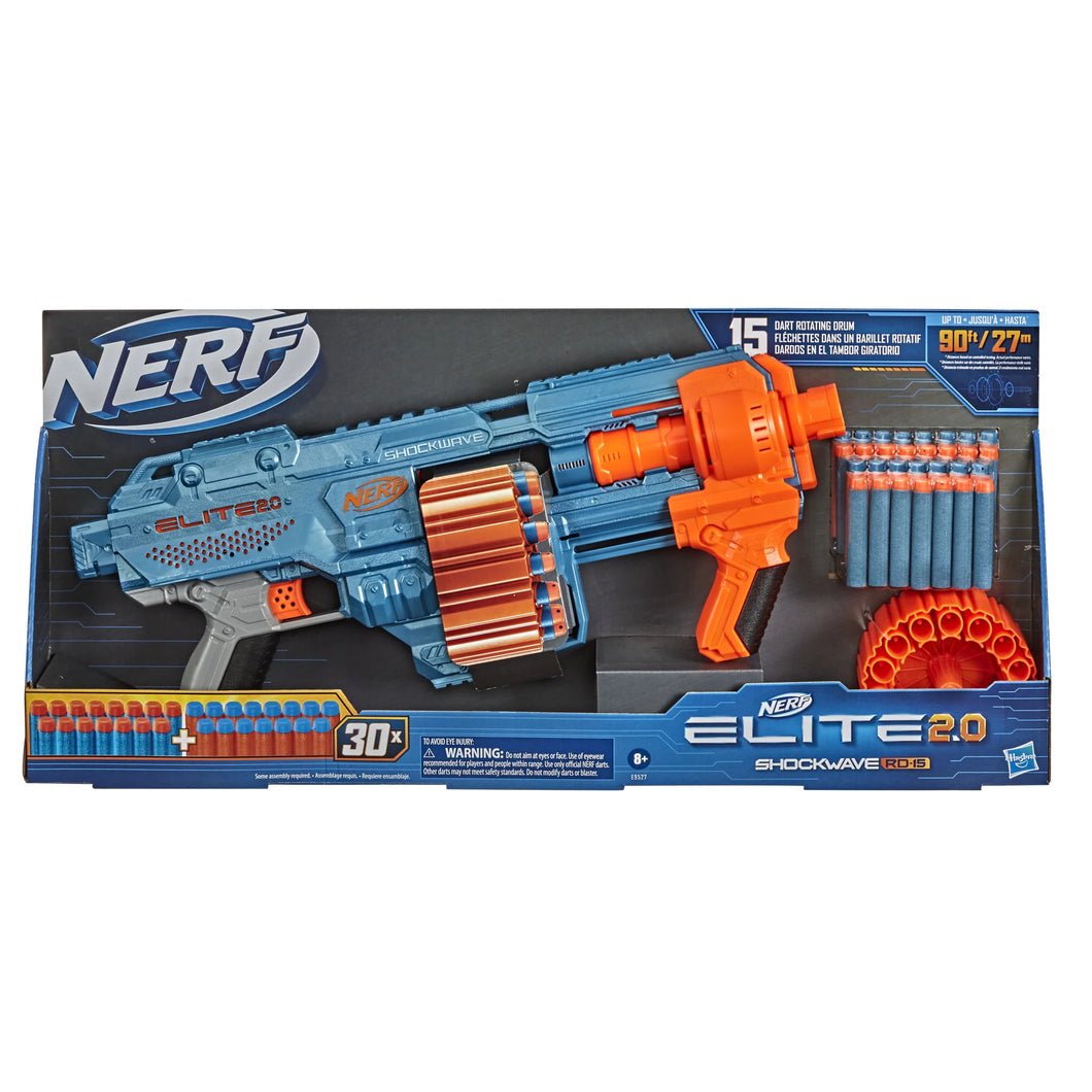NERF Elite 2.0 Shockwave RD 15