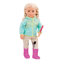 Load image into Gallery viewer, OG Deluxe Doll with Book Tamera 18 Inch Blonde