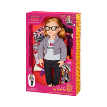 Load image into Gallery viewer, OG Deluxe Doll W/Book Mienna 18Inch Blonde
