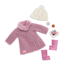 Load image into Gallery viewer, OG Deluxe Sherpa Coat Outfit with Hat - Wonderfully Warm