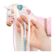 Load image into Gallery viewer, OG Horse Andalusian Hairplay White 12 Inch with Accs