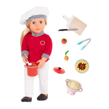 Load image into Gallery viewer, OG Pro Doll Chef Chiara 18 Inch Blonde