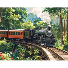 Load image into Gallery viewer, Puzzle 48pc Full Steam Ahead (Steam Train) (for seniors)