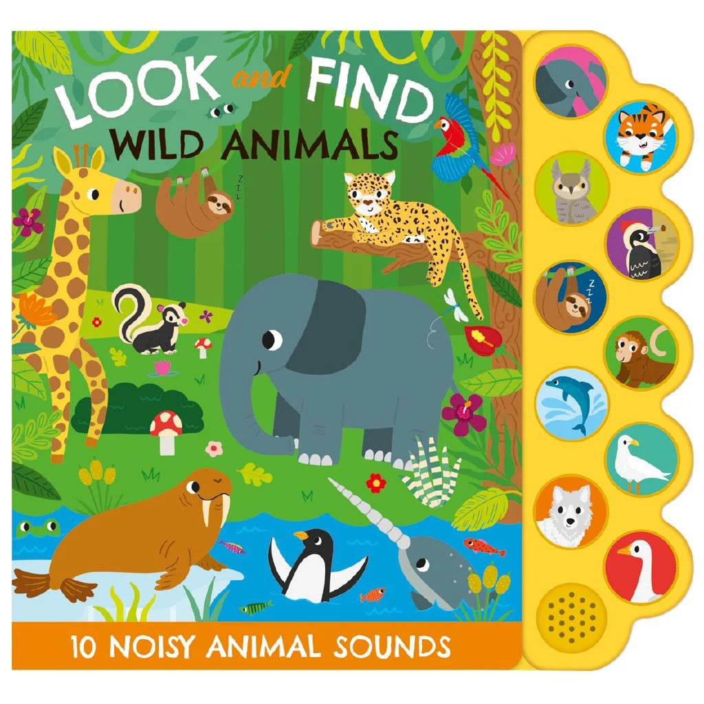 10 Sounds - Look & Find Wild Animals