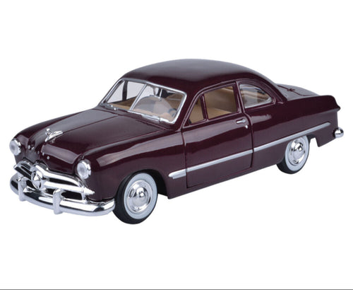 Ford Coupe Burgundy 1949 (scale 1 : 24)