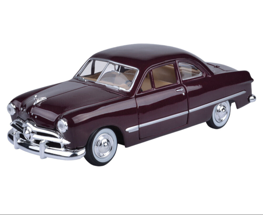 Ford Coupe Burgundy 1949 (scale 1 : 24)
