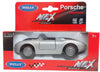 Porsche 550 Spyder Silver Pullback (scale 1 : 35)