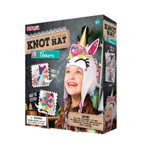 Load image into Gallery viewer, Sew Star Knot Hat Unicorn (Boxed)