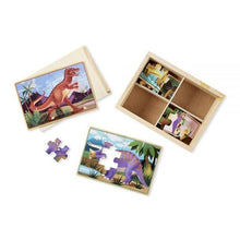 Load image into Gallery viewer, Dinosaurs Puzzle In A Box