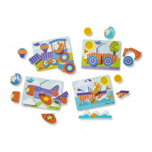 Vehicles Jigsaw Puzzle Set (First Play)
