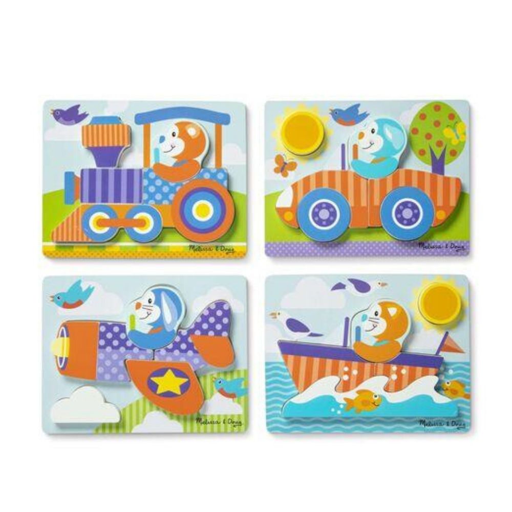 Vehicles Jigsaw Puzzle Set (First Play)