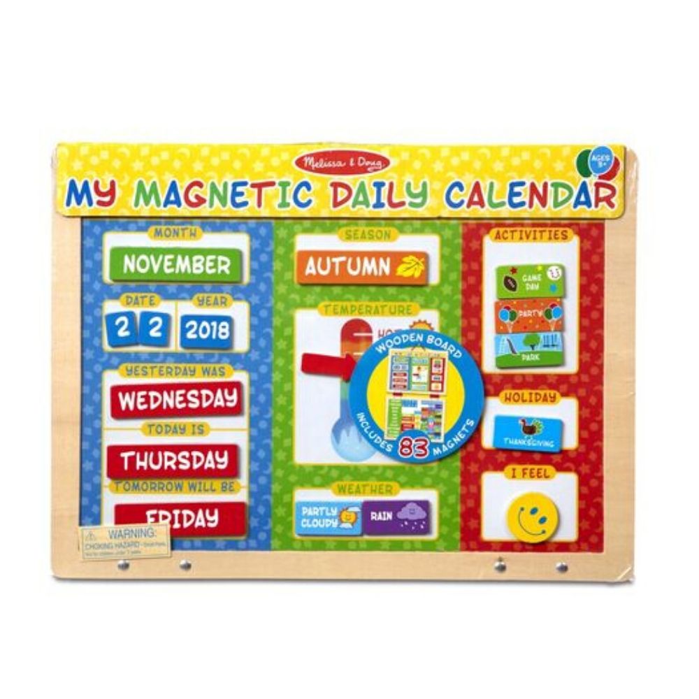 My First Daily Magnetic Calendar