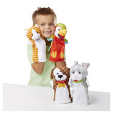 Load image into Gallery viewer, Playful Pets Hand Puppets 4pc