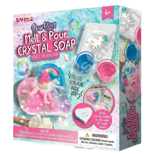 Sew Star Sparkling Melt & Pour Crystal Soap (Boxed)