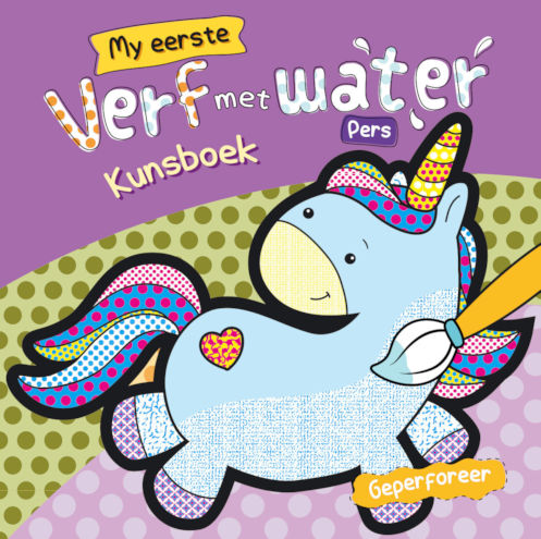 Verf Met Water - My Eerste Kunsboek Pers (Unicorn)