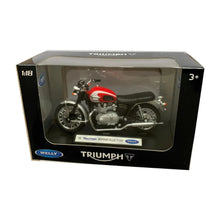 Load image into Gallery viewer, Triumph Bonneville T100 Red 2002 (scale 1 : 18)