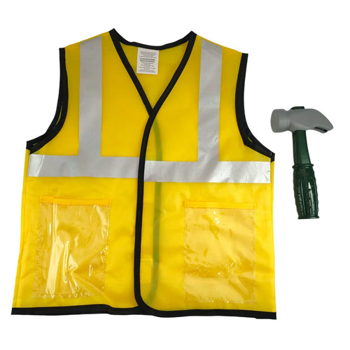 Construction Vest and Tools
