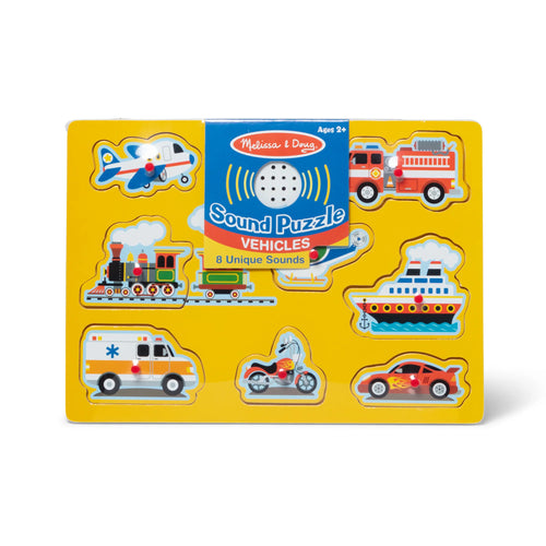 Vehicle Sound Puzzle - Melissa & Doug