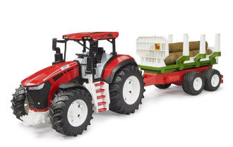 Roadmax Tractor with Forestry Trailer Bruder
