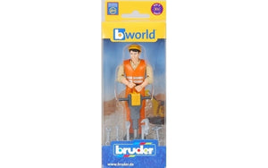 Construction Worker with Accessories Bruder