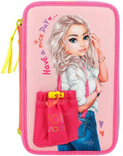 Load image into Gallery viewer, Top Model Triple Filled Pencil Case - Have A Nice Day