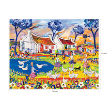 Puzzle 501pc On The Farm (Portchie)  (Widget Puzzle) (RGS)