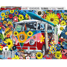 Puzzle 1000pc Big Bay (Volkswagen Combi) (RGS)