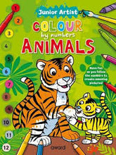 Load image into Gallery viewer, Colour By Numbers - Animals (Green)