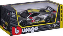 Load image into Gallery viewer, Chevrolet Corvette C8.R 2020 Grey &amp; Yellow (scale 1 : 24)