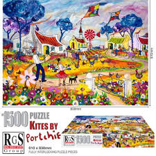 Puzzle 1500pc Kites By Portchie (RGS)