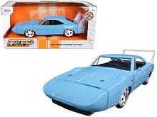 Load image into Gallery viewer, Dodge Charger Daytona Light Blue 1969 (scale 1 : 24)(Bigtime