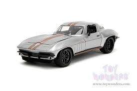 Chev Corvette Silver w Bronze Stripes (scale 1 : 24)(Bigtime