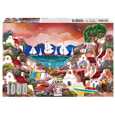 Puzzle 1000pc Cape Fishing Village (RGS)