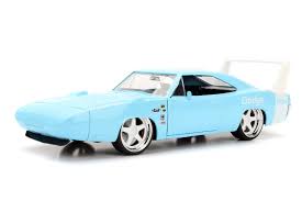 Dodge Charger Daytona Light Blue 1969 (scale 1 : 24)(Bigtime