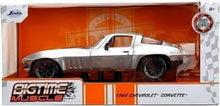 Load image into Gallery viewer, Chev Corvette Silver w Bronze Stripes (scale 1 : 24)(Bigtime