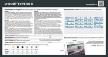 Load image into Gallery viewer, U-Boot Type VII C 1935 (scale 1 : 400) (Heller)