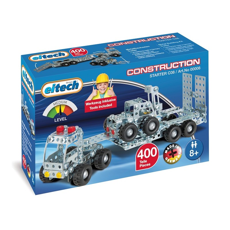 Truck with Trailer & Forklift (Eitech) 400pc